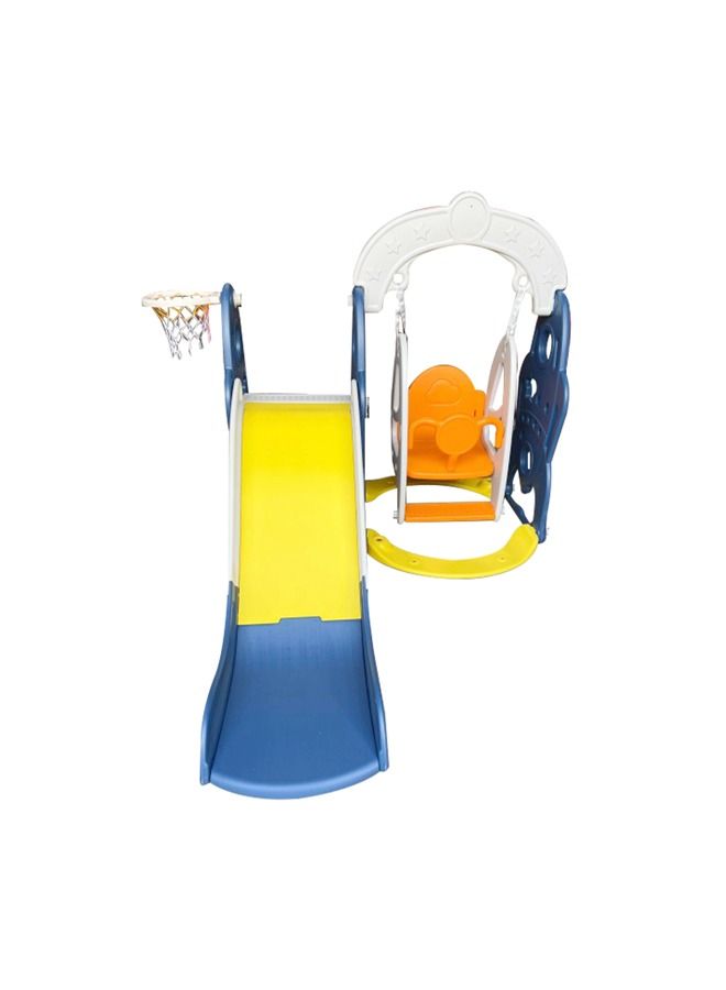 Kids Swing And Slide Set Indoor Plastic Playground Baby Slides For Children