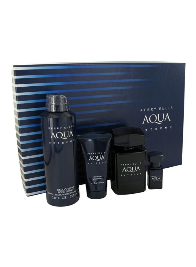 Pack Of 4 Aqua Extreme Gift Set