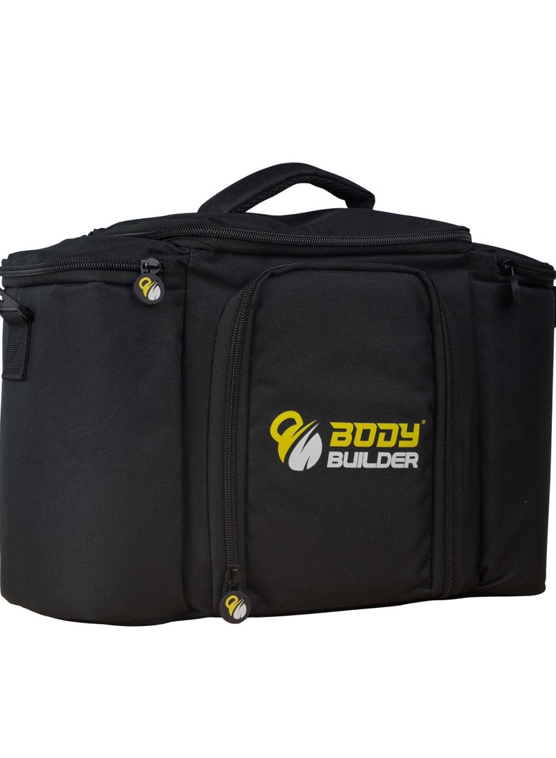 Body Builder Meal Bag 8 Containers Shoulder