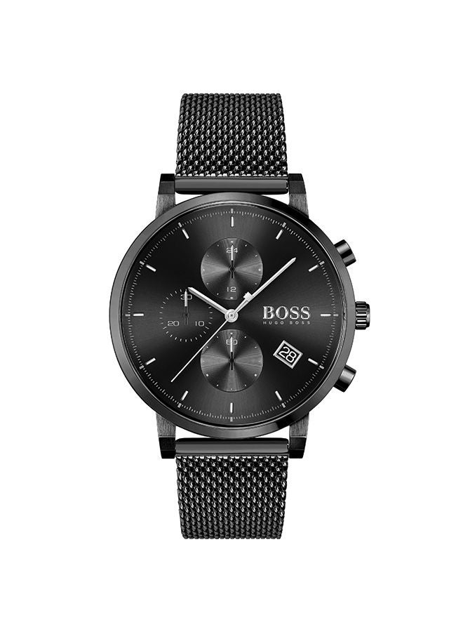 Men's Chronograph Round Stainless Steel Wrist Watch 1513813 - 43 mm