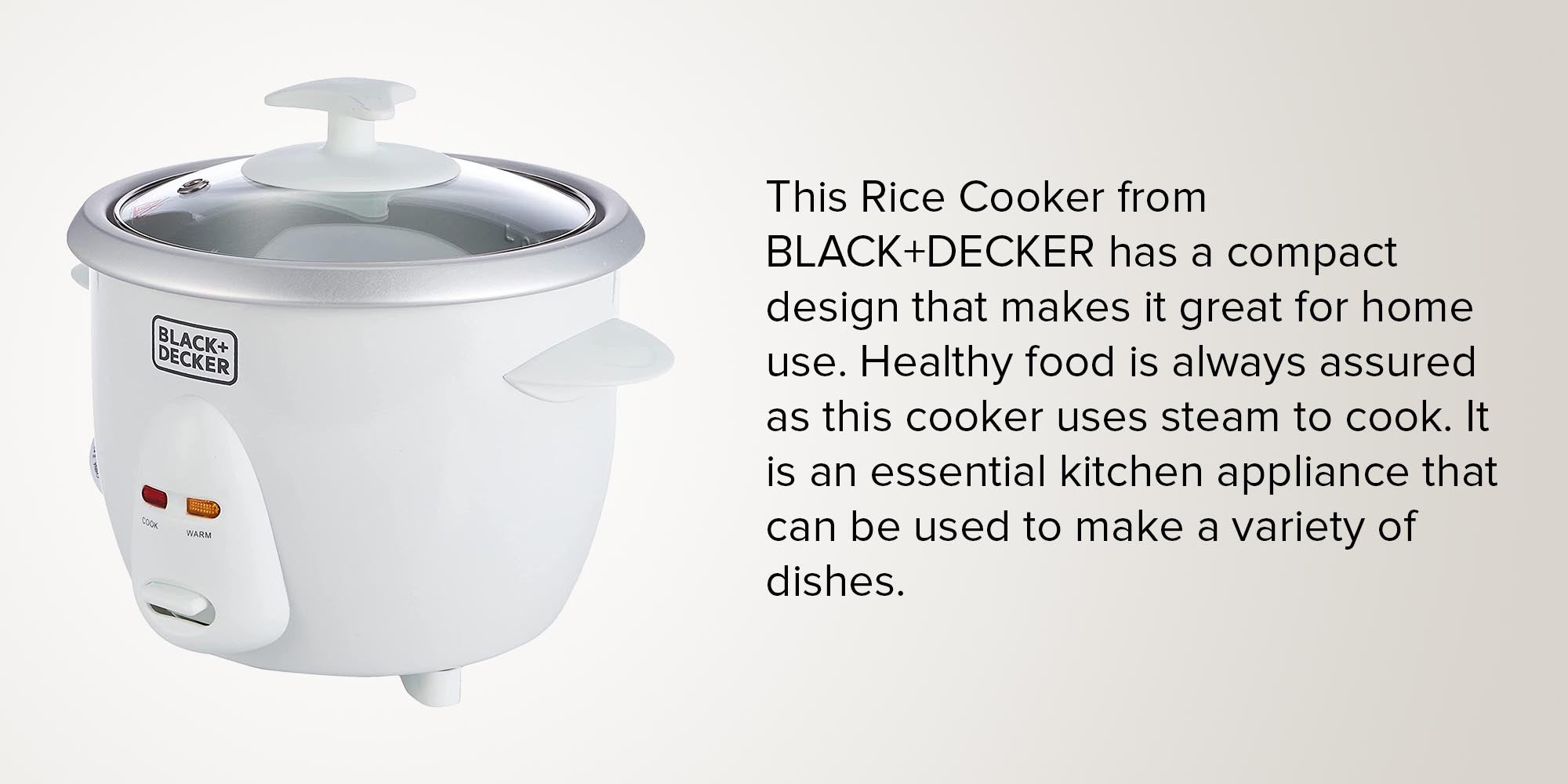 Rice Cooker 0.6 L 350 W RC650-B5 White