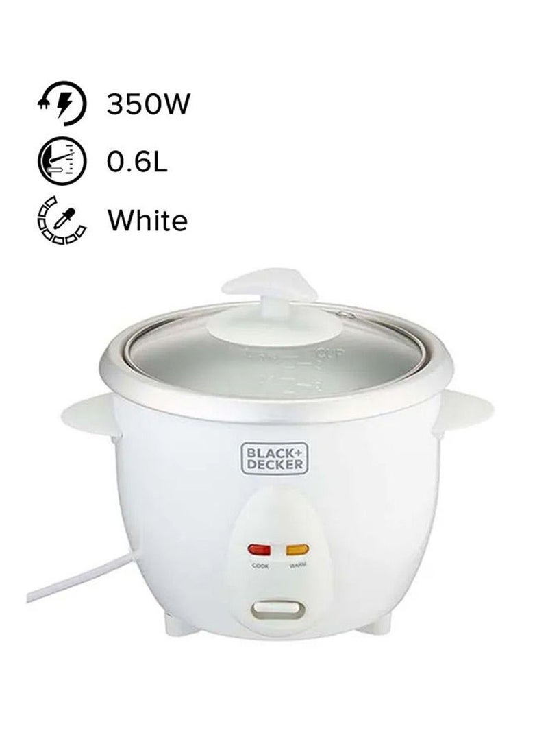 Rice Cooker 0.6 L 350 W RC650-B5 White