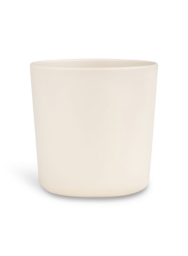 Set of 4 Unbreakable Cups 100% Organic, Reusable, Biodegradable, Environment Friendly, And Unbreakable - Pink/Cream
