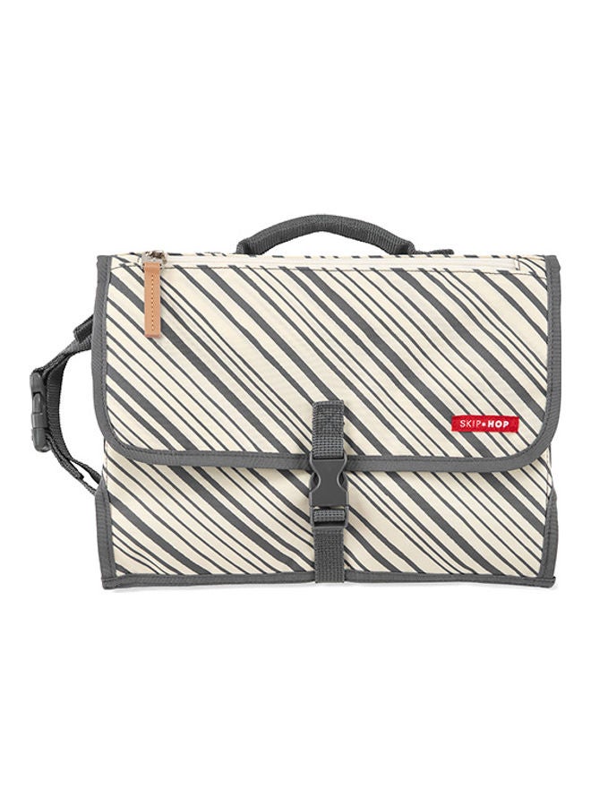 Pronto Changing Station Graphite Stripe