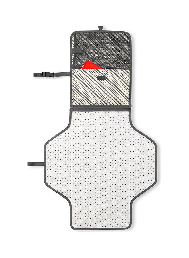 Pronto Changing Station Graphite Stripe