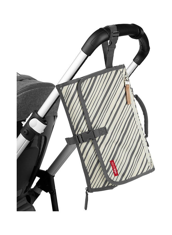 Pronto Changing Station Graphite Stripe