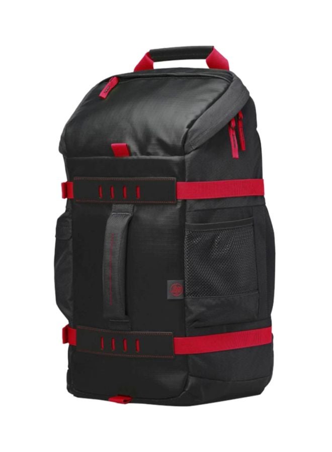 Odyssey Sports Backpack 15.6-Inch Black/Red