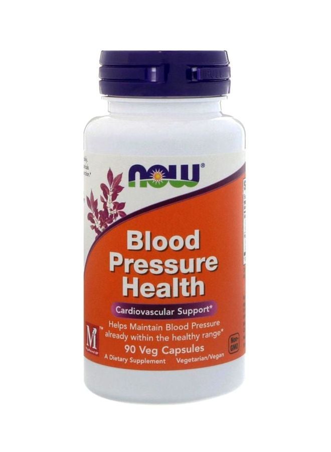 Blood Pressure Health Dietary Supplement - 90 Capsules