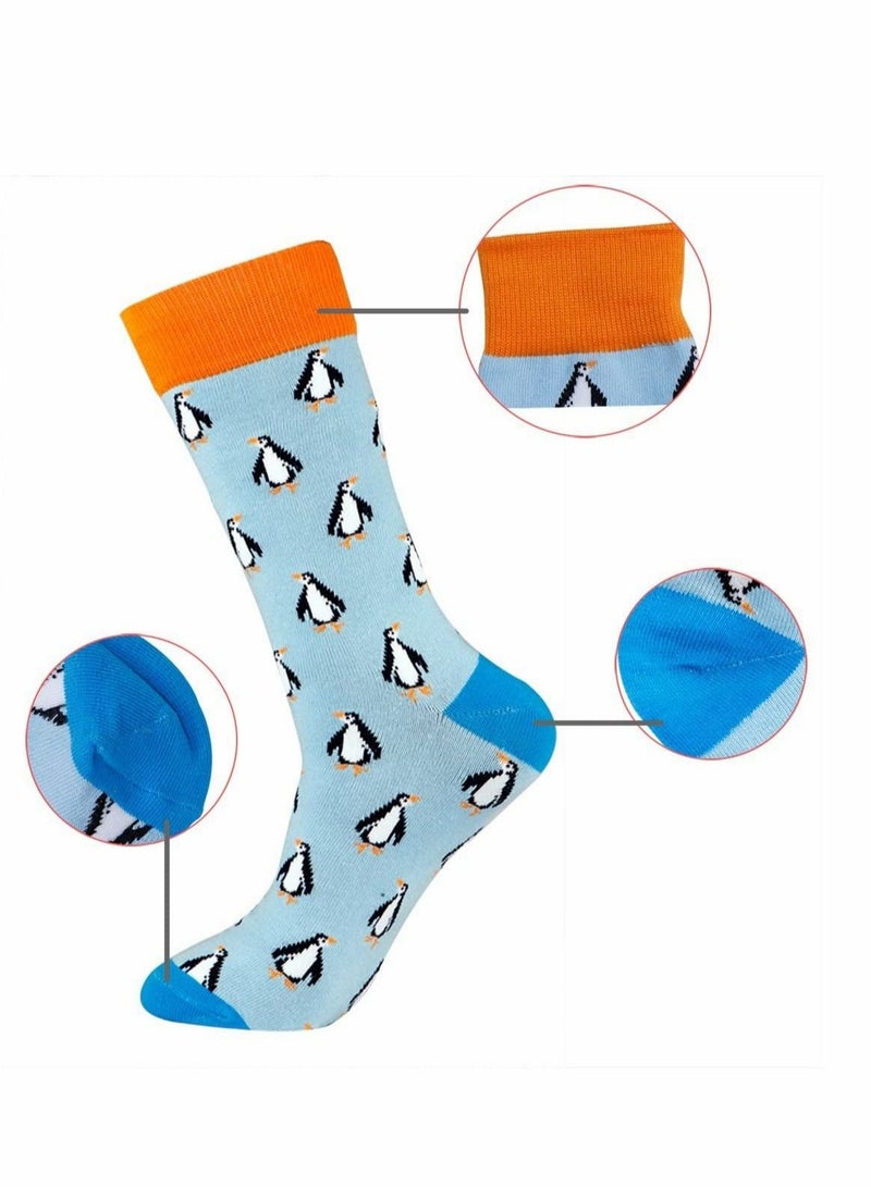 Funny Socks for Women Men Winter Crazy Fun Crew Novelty Fashion Casual Dress Socks Trend Hip Hop Colourful Compression Socks