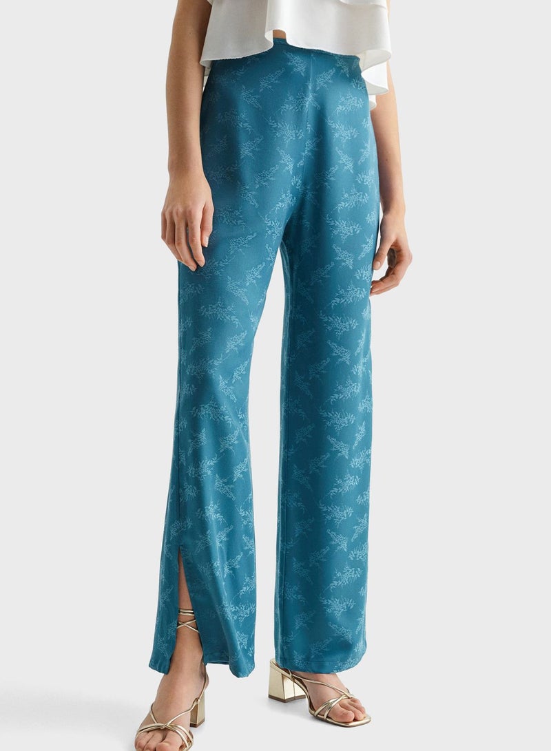 Youth Printed Side Zip Trousers