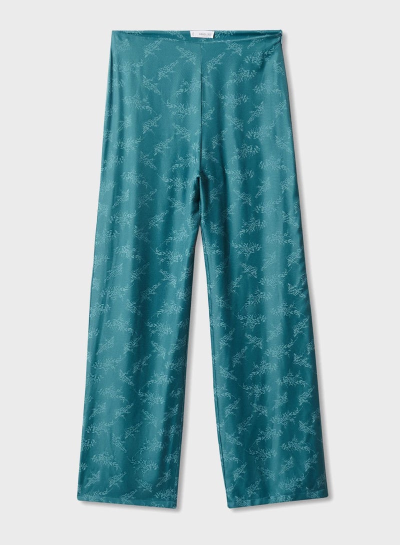 Youth Printed Side Zip Trousers