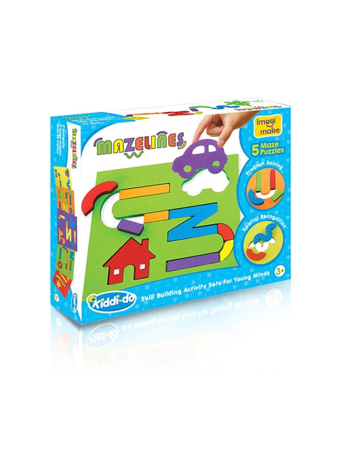 Mazelines Activity Kit And Puzzle