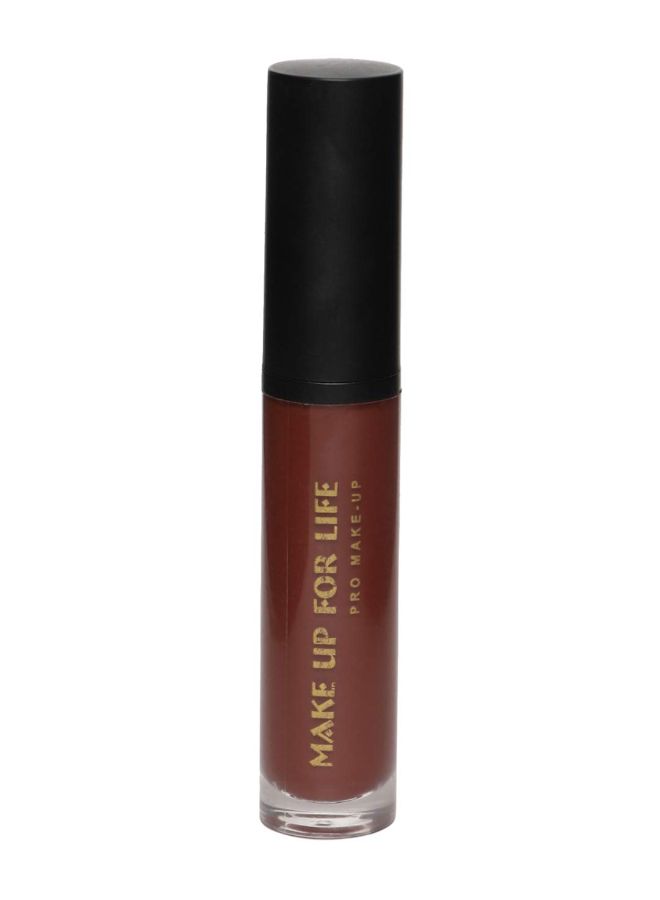 Make Up For Life Liquid Lip Gloss 119  Pink Brown