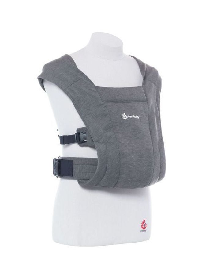 Embrace Baby Carrier For Newborns From Birth With Head Support, Extra Soft And Ergonomic, Heather Grey
