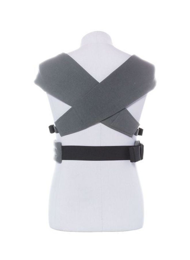 Embrace Baby Carrier For Newborns From Birth With Head Support, Extra Soft And Ergonomic, Heather Grey