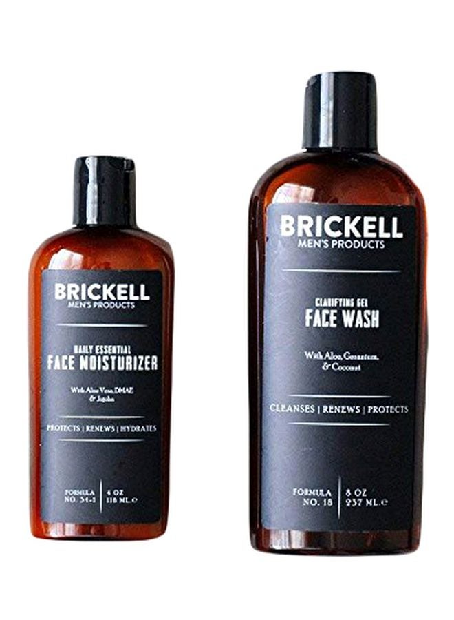 Pack Of 2 Face Moisturizer And Face Wash