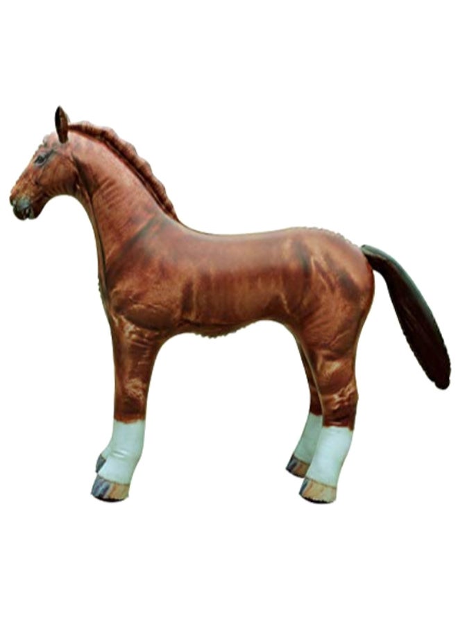 Inflatable Horse Ride On Toy 38inch