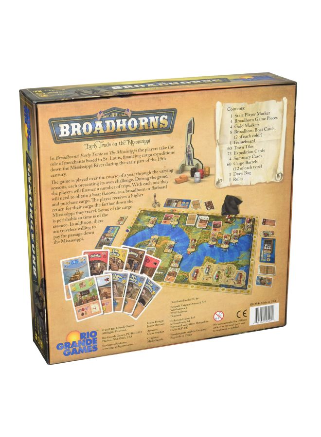 Broadhorns Board Game Rio544