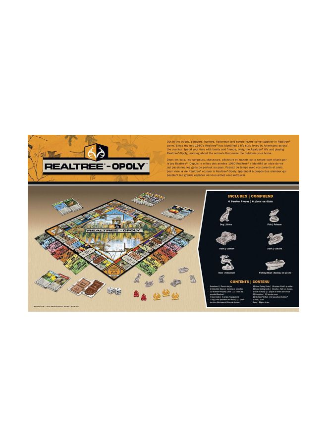 Realtree Opoly Board Game 41881