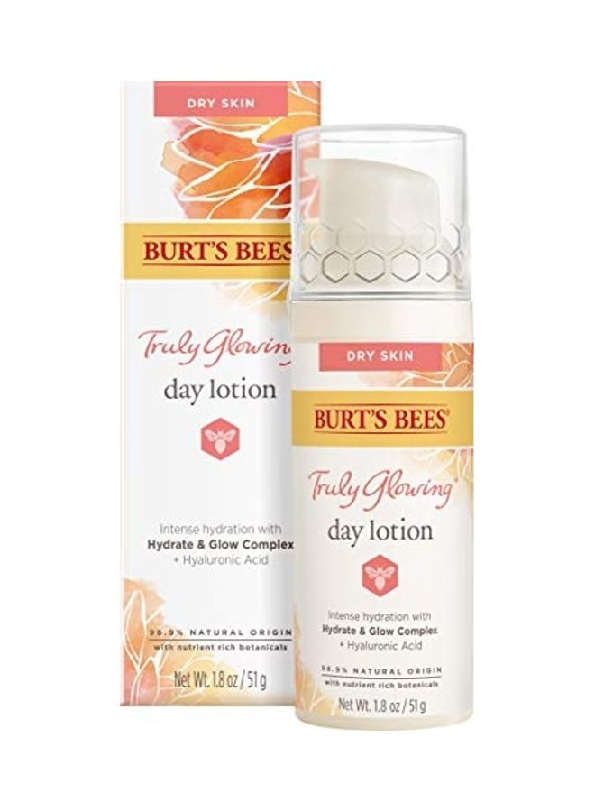 Truly Glowing Day Lotion Face Cream with Naturally Derived Hyaluronic Acid White