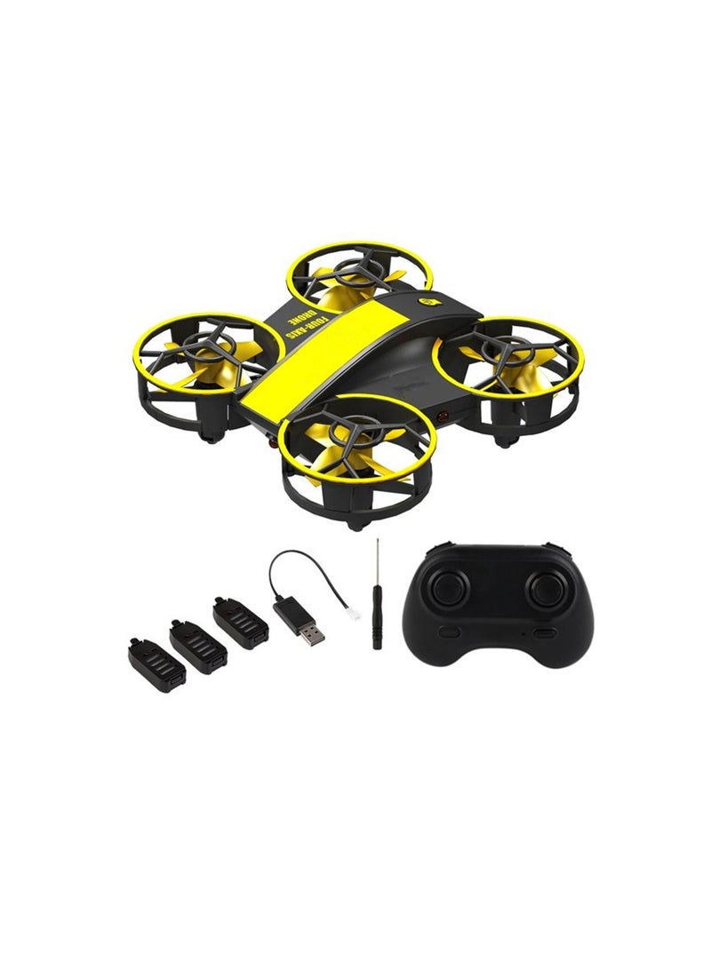 Mini Drone for Kids and Beginners-Remote Control Quadcopter Indoor Helicopter Plane with 3D Flip, Auto Hovering, Headless Mode, 3 Batteries, Best Gift Toy for Boys & Girls