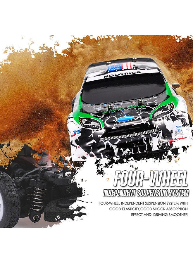 WLtoys K989 1/28 Remote Control Car 2.4G 30KM/H High Speed Remote Control Car 4WD Remote Control Race Car Remote Control Sport Racing Drift Car Kids Gift with 2 Battery