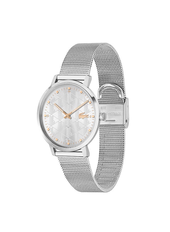 Women's Analog Round Shape Stainless Steel Wrist Watch 35 Mm
