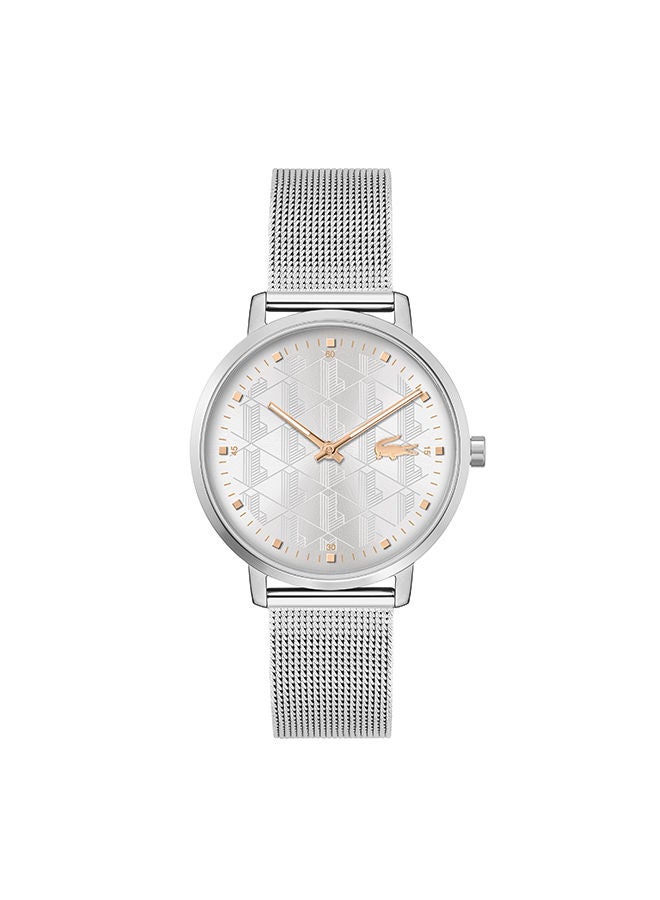 Women's Analog Round Shape Stainless Steel Wrist Watch 35 Mm