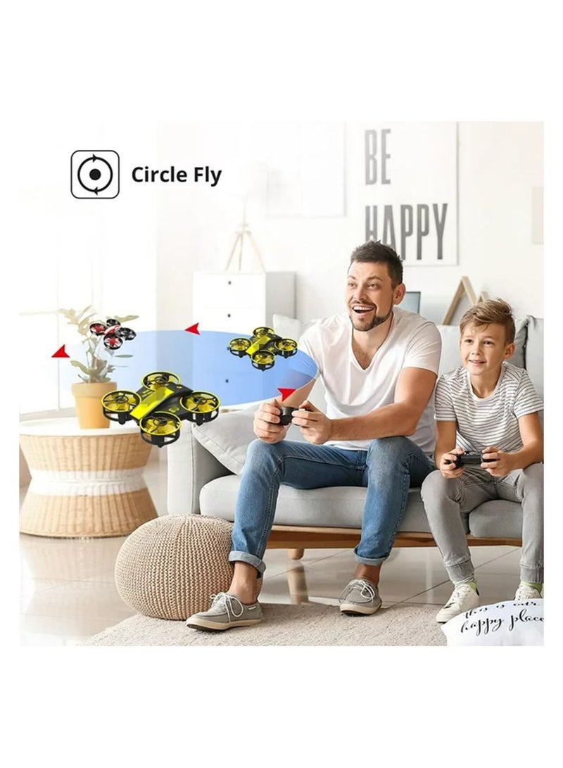 Mini Drone for Kids and Beginners-Remote Control Quadcopter Indoor Helicopter Plane with 3D Flip, Auto Hovering, Headless Mode, 3 Batteries, Best Gift Toy for Boys & Girls