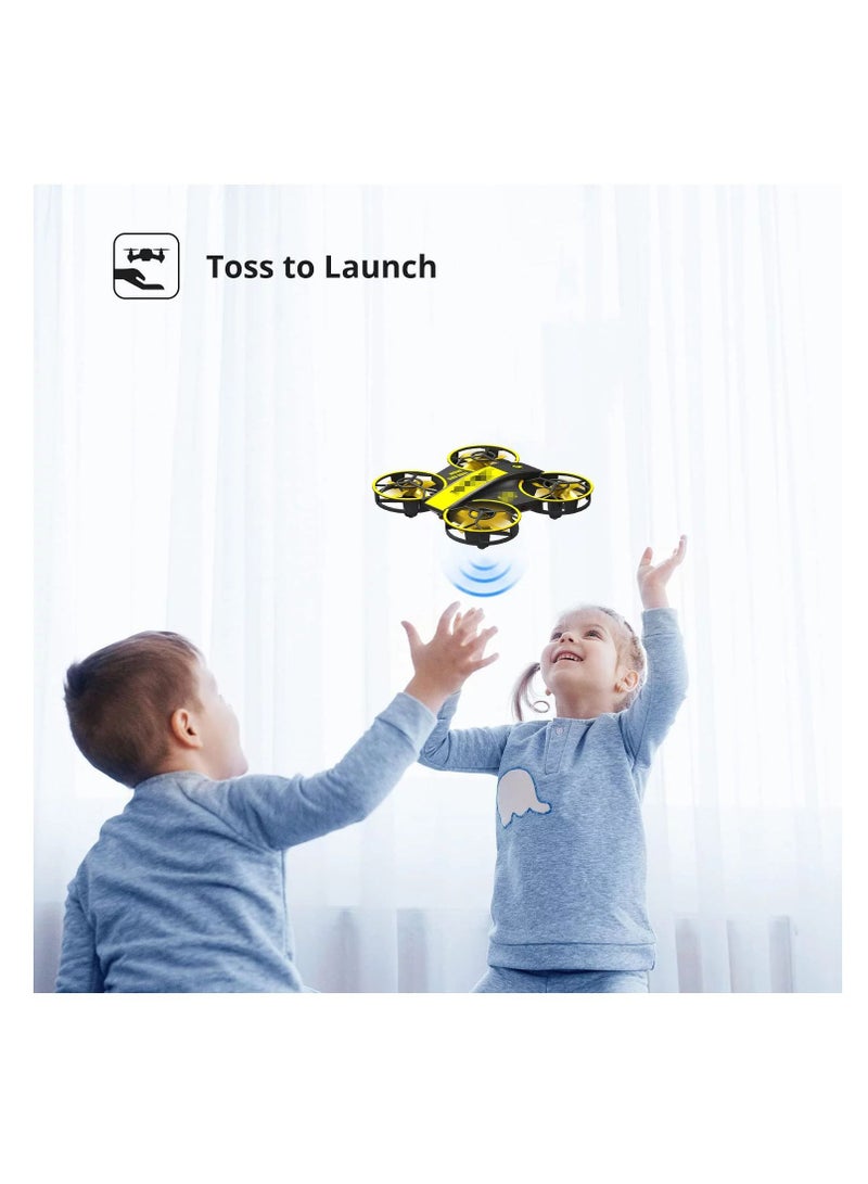 Mini Drone for Kids and Beginners-Remote Control Quadcopter Indoor Helicopter Plane with 3D Flip, Auto Hovering, Headless Mode, 3 Batteries, Best Gift Toy for Boys & Girls