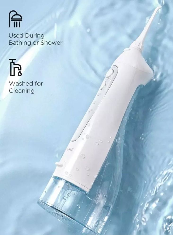 Portable Oral Irrigator USB Rechargeable Dental Water Flosser Jet Irrigator Dental Teeth Cleaner 3 Modes 300ML