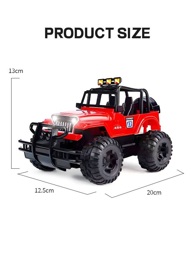 RC Cars,Electric Toy All Terrain Remote Control Car, Racing Cars Electric Vehicle,Kids Outdoor Toys Fast Racing Buggy Toy with Led Lights and Rechargeable Battery