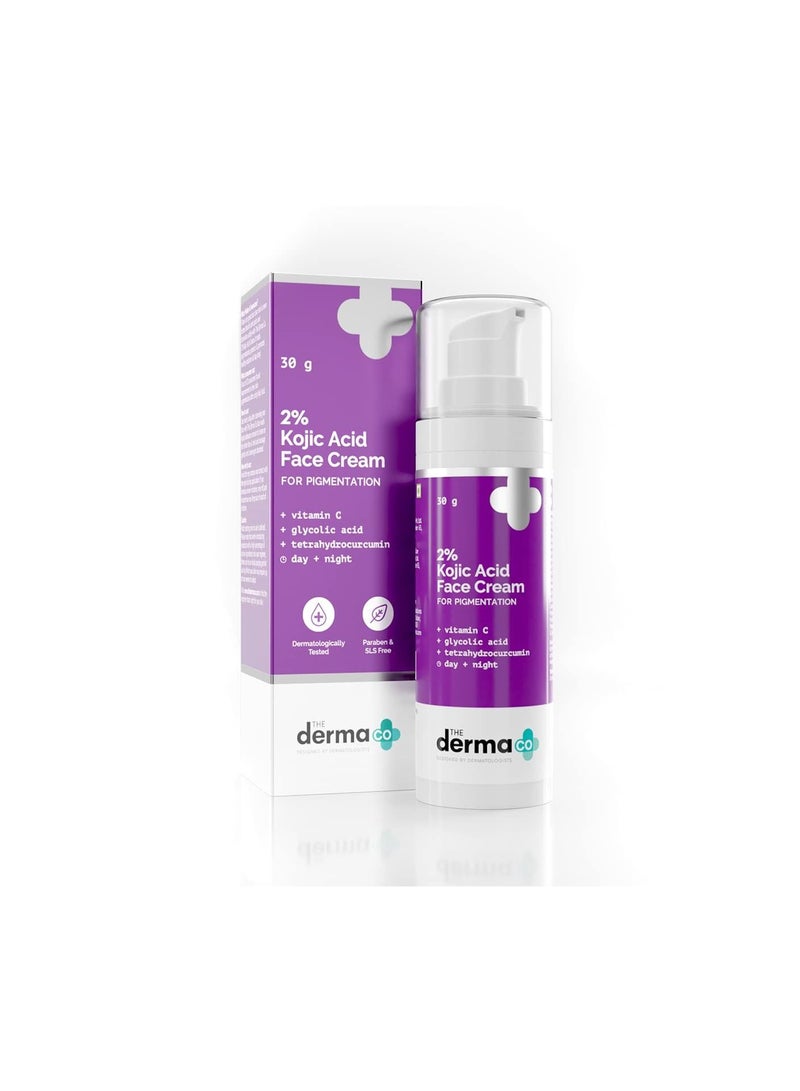 The Derma Co 2% Kojic Acid Face Cream 30gm