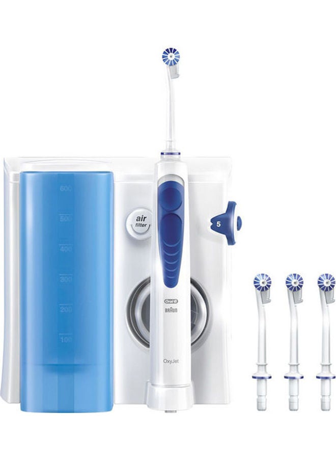 MD20 Oral Health Center Oxy Jet Technology Powered By Braun White