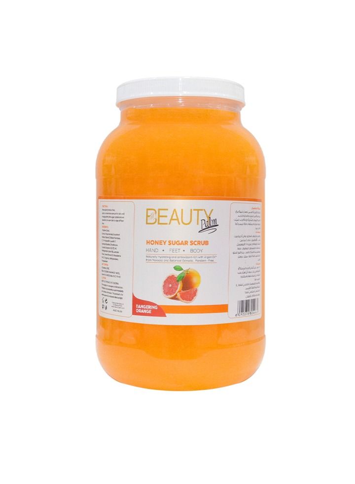 Honey Sugar Body Scrub Tangerine Orange 1 Gallon