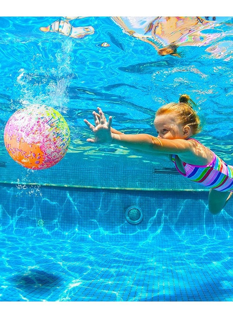Swimming Pool Balls Underwater, Pool Diving Toys Ball with Water Filling Adapter, Cool Exercise Toys That Can Bounce Under Water, Swimming Gifts for Kids, Adults, Family