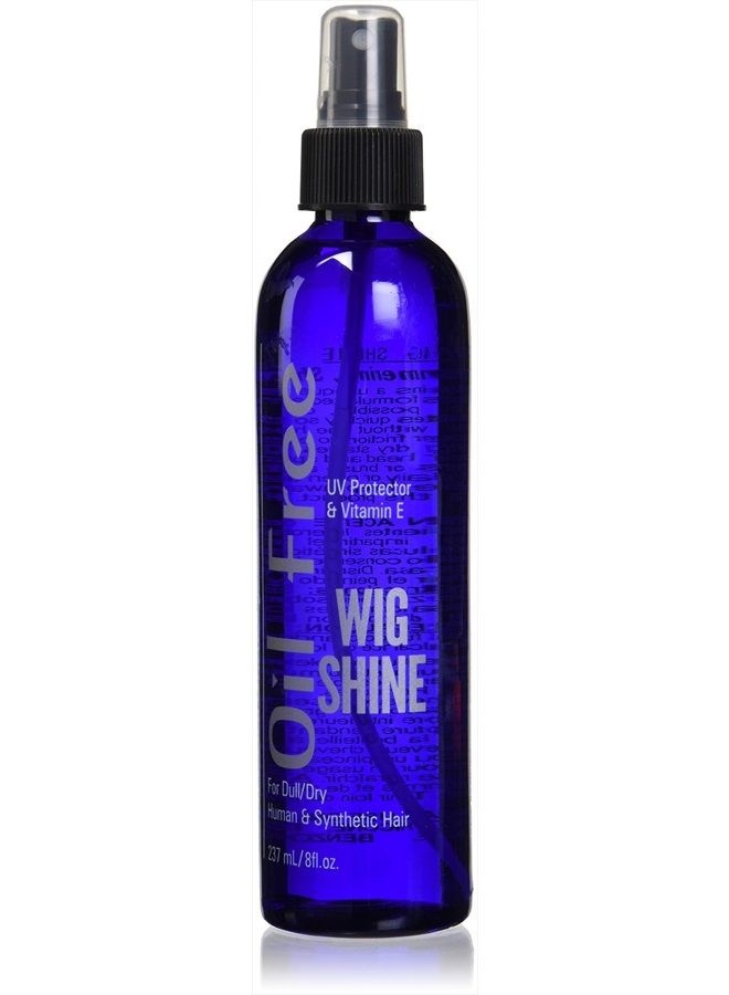 Oil-Free Wig Shine Spray, 8 Ounce