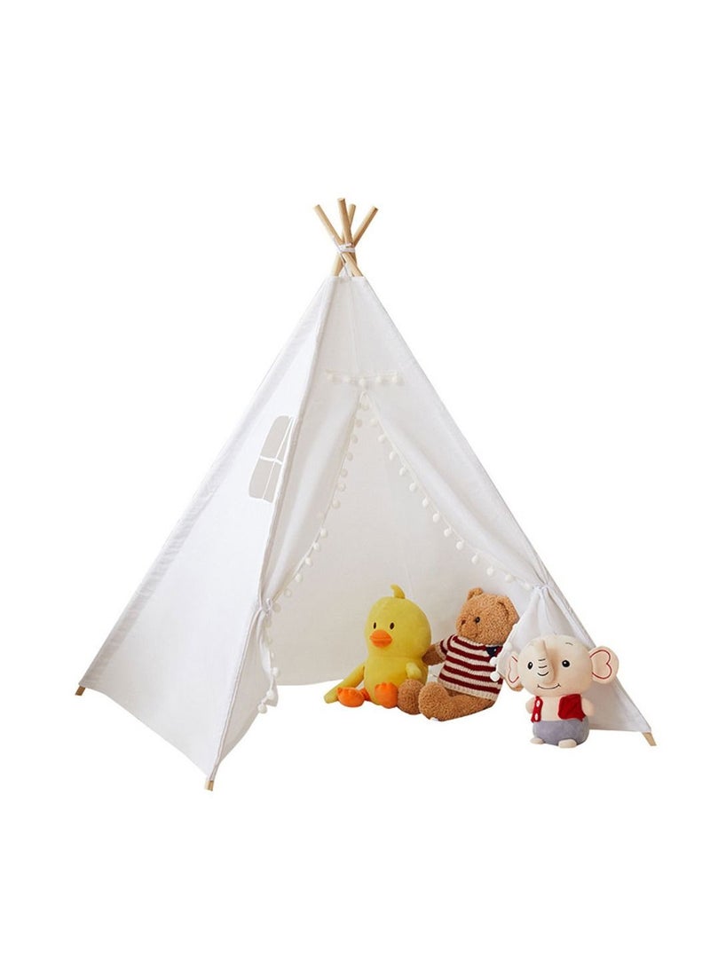 Foldable Teepee Tent with String Light for Kids Play Tents Kids Teepee Tent for Girls Boys Washable Tent Fodable Kids Play Tent