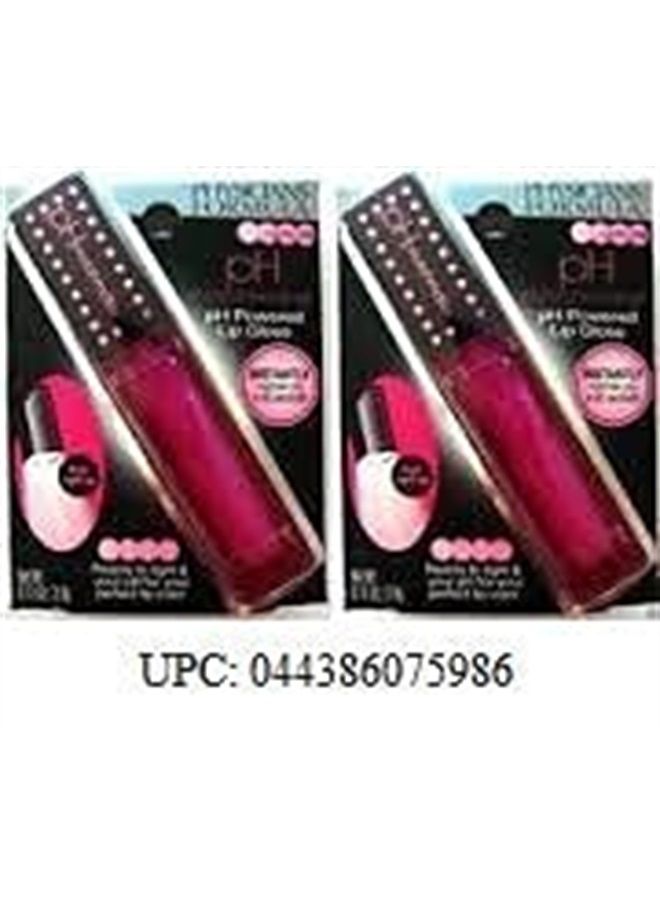 pH Matchmaker pH Powered Lip Gloss Light Pink - 0.13 Oz, Pack of 2