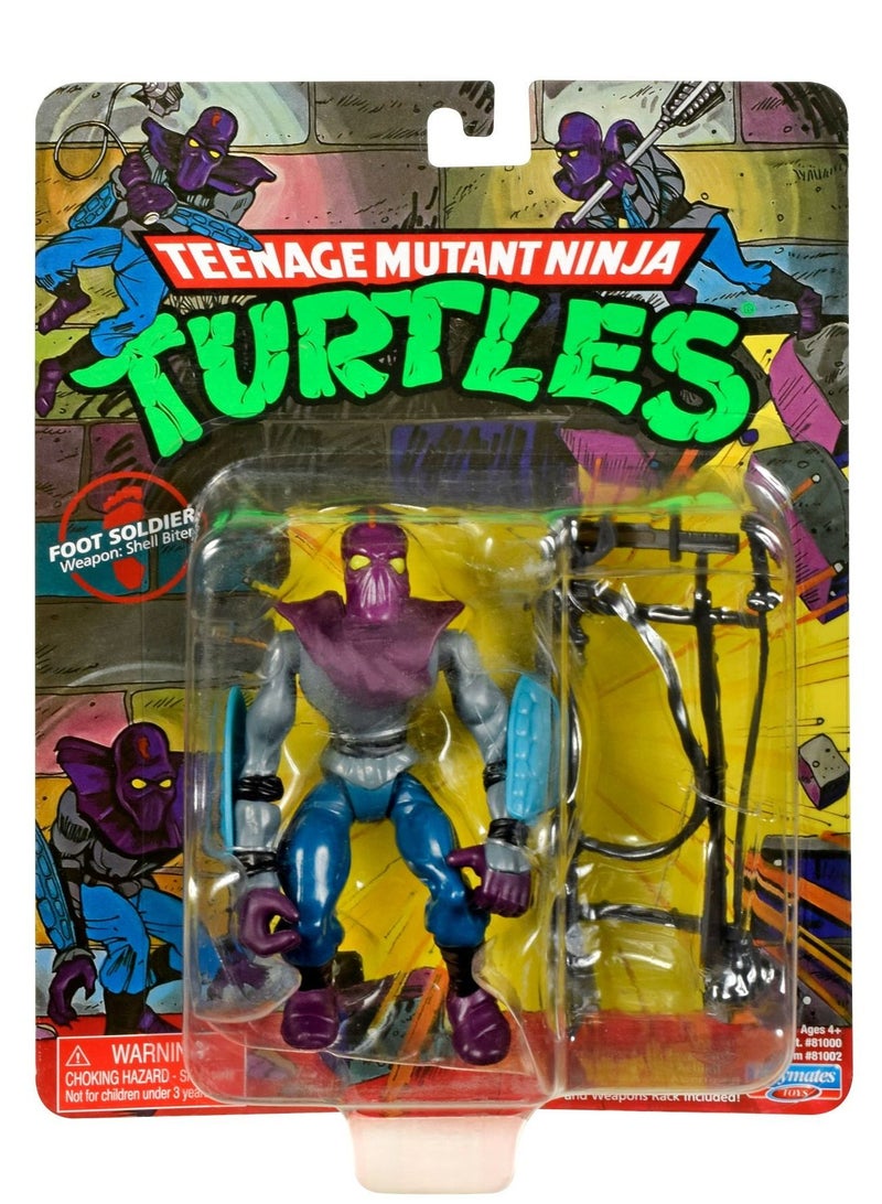 Teenage Mutant Ninja Turtles 4 inch Original Classic Foot Solider Basic Figure