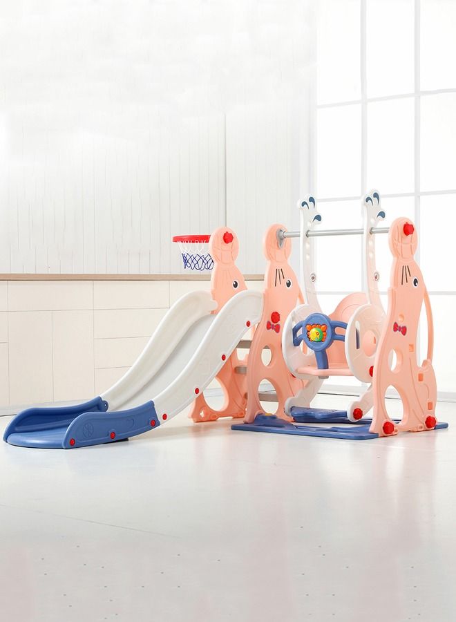 3 in 1 Children Plastic Toddler Playyard Swing and Slide Set