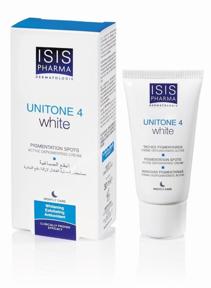 Unitone 4 White Pigmentation Spots Skin Whitening Cream 30ml