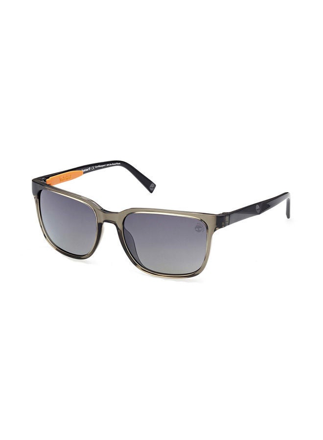 Men's Polarized Square Sunglasses - TB927397D56 - Lens Size 56 Mm