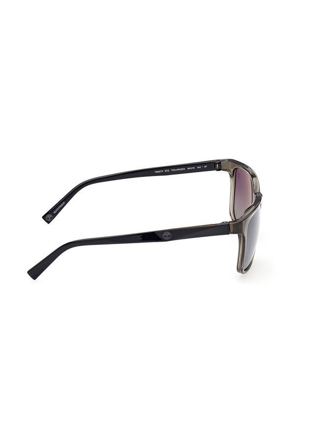 Men's Polarized Square Sunglasses - TB927397D56 - Lens Size 56 Mm