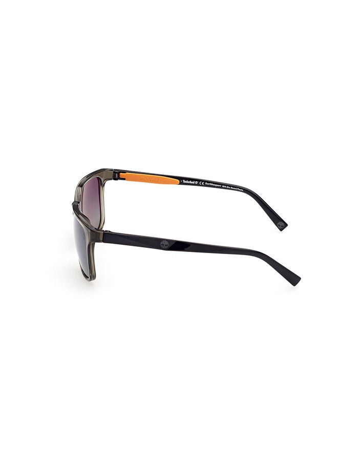 Men's Polarized Square Sunglasses - TB927397D56 - Lens Size 56 Mm
