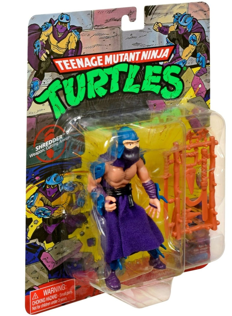 Teenage Mutant Ninja Turtles: 4” Original Classic Shredder Basic Figure