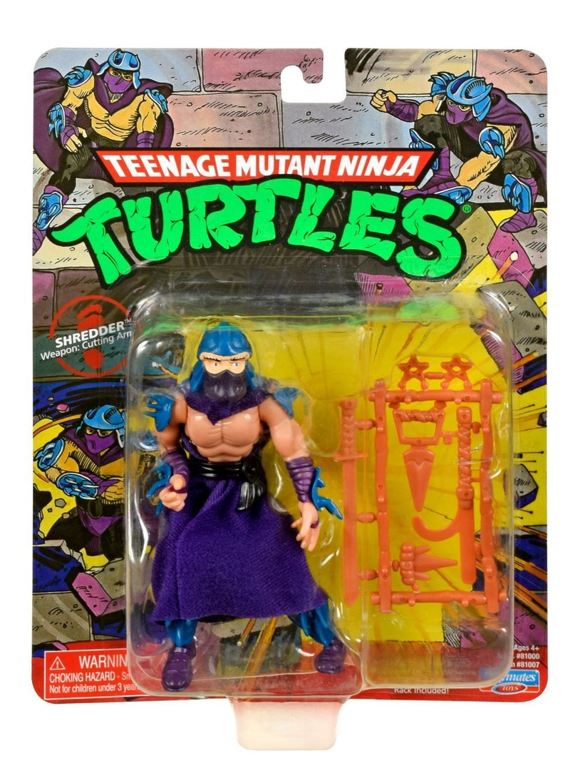 Teenage Mutant Ninja Turtles: 4” Original Classic Shredder Basic Figure