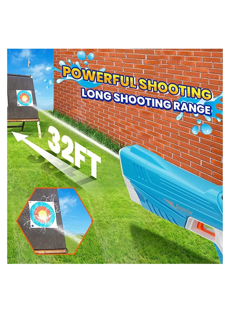 Children Water Blasters for Adults,Electric Automatic Water Blaster High Pressure Water Blaster, Large Capacity Water Blasters Children and Teens Outdoor Beach Swimming Pool Toys,680ml