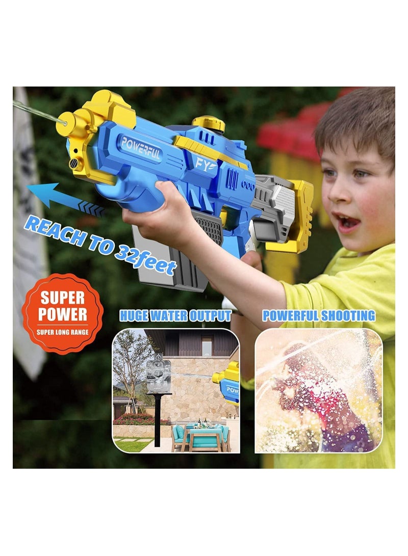 Children Water Blasters for Adults,Electric Automatic Water Blaster High Pressure Water Blaster, Large Capacity Water Blasters Children and Teens Outdoor Beach Swimming Pool Toys,680ml