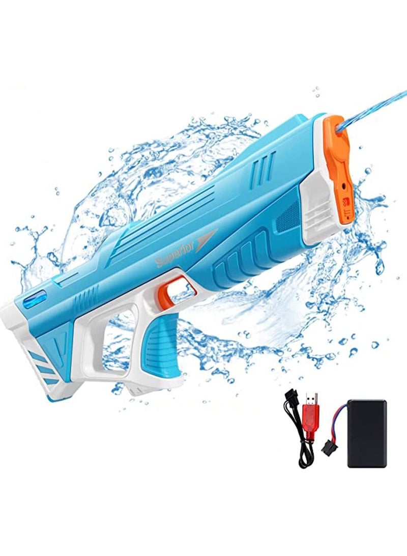 Electric Water Gun,Auto Suction Water Guns for Adults&Kids,Battery Powered Squirt Gun,Automatic Water Blaster